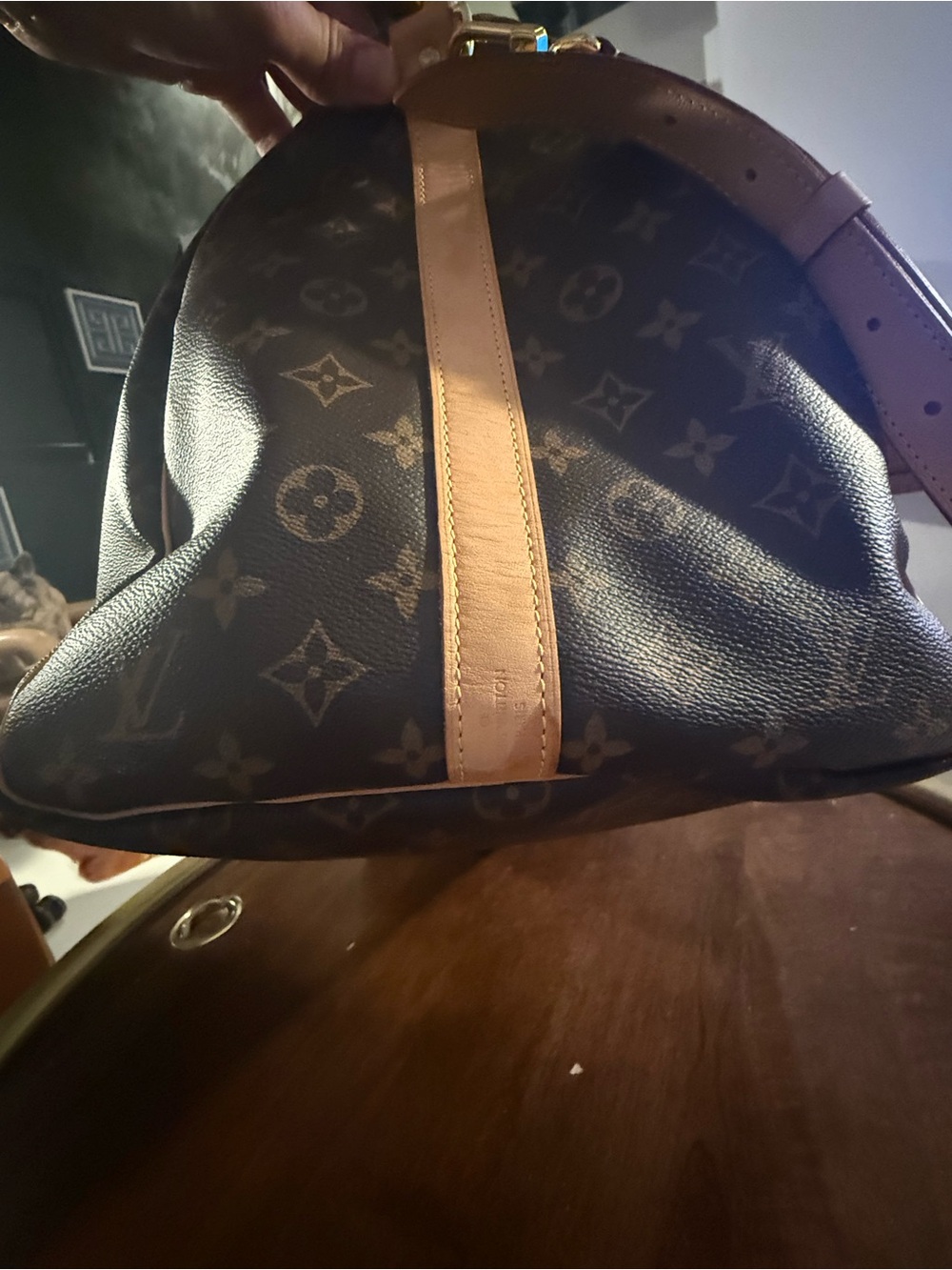 Louis Vuitton Keepall 55 Bandouliere Monogram Canvas Great Condition - Picture 5 of 9